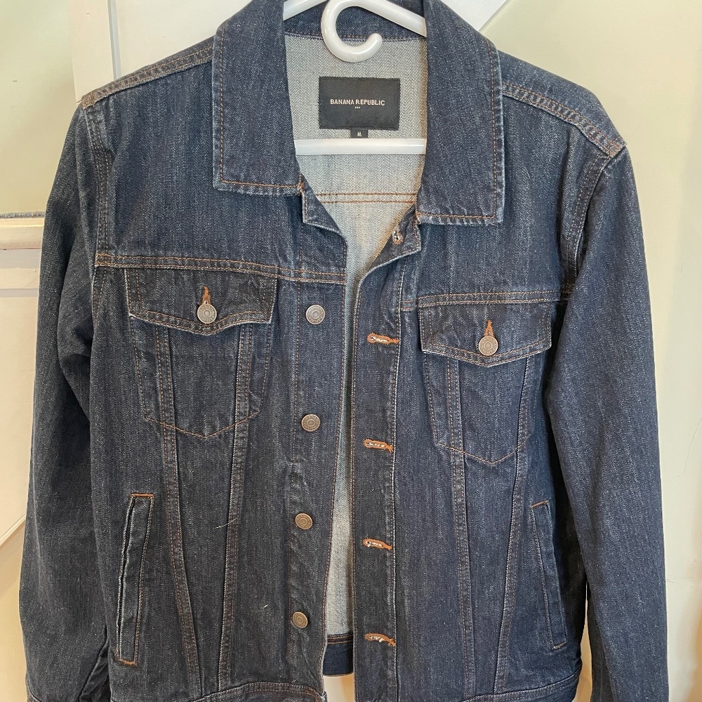 Banana Republic Denim bomber